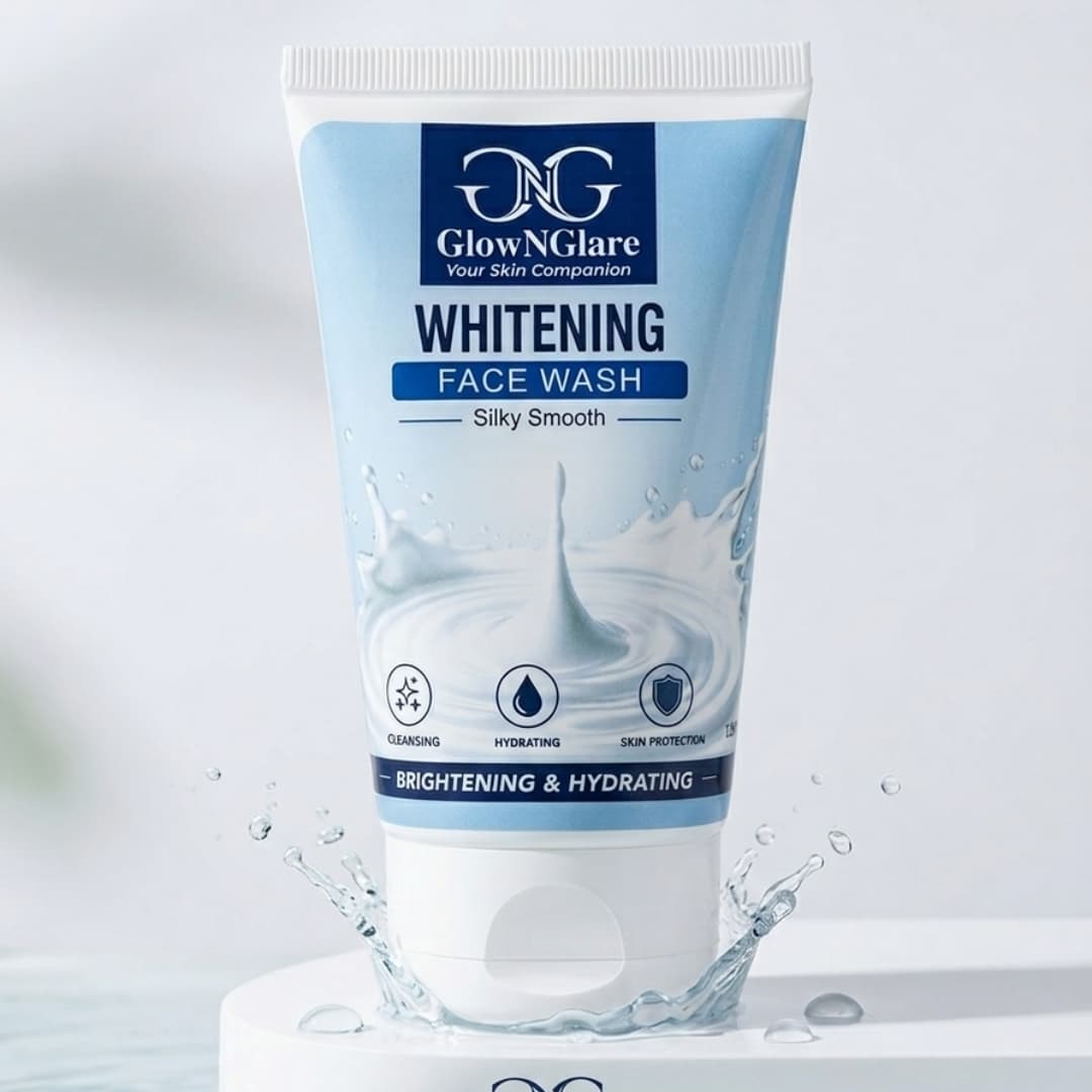 GlowNGlare Whitening Face Wash – Brightening & Hydrating Facial Cleanser
